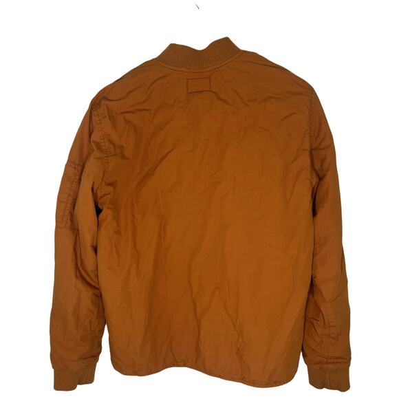 Nudie Jeans Tor Padded Bomber Jacket Mens Size Small Organic Cotton Streetwear - Picture 2 of 16